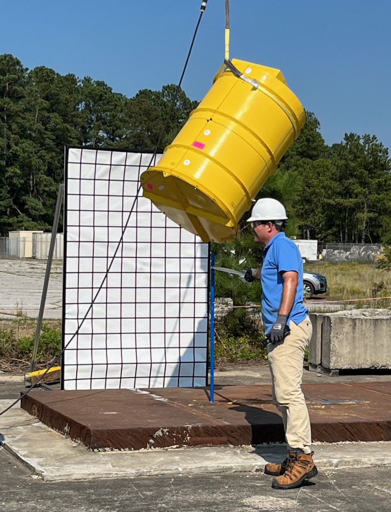 SRNL’s Packaging and Transportation Expertise Supports Advanced Reactor Fuel Cycles
