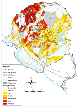 Map of Savannah River Site