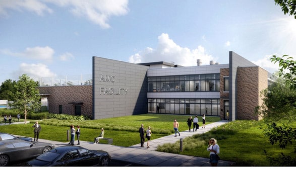 Architect's rendering of the AMC