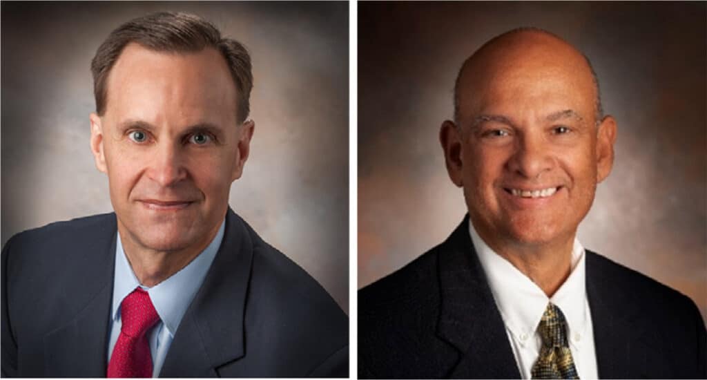 dr. james klein and dr. eliel villa aleman headshots